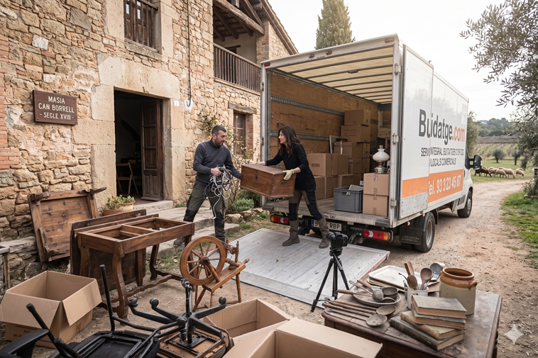 Vaciado de casas en Barcelona